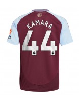 Aston Villa Boubacar Kamara #44 Domácí Dres 2024-25 Krátký Rukáv